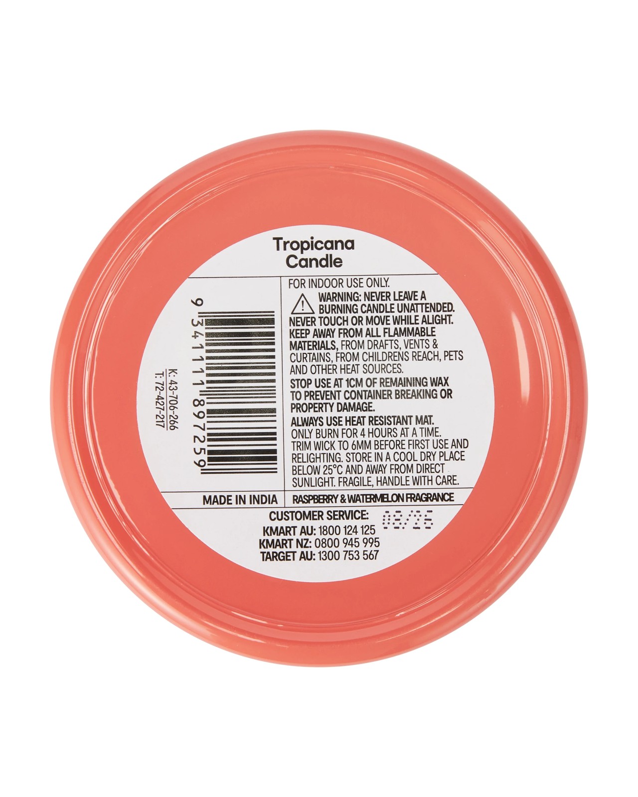 Anko Tropicana Fragrant Candle 6 of 6