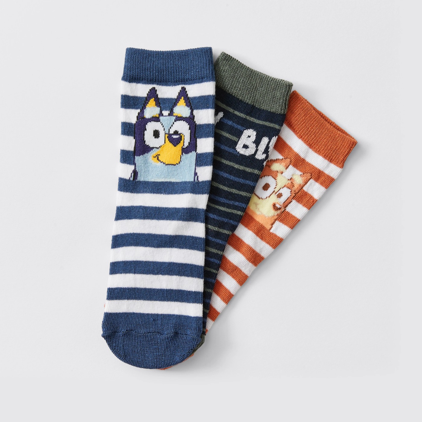 3 Pack Bluey Socks 3 of 3