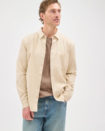 Long Sleeve Washed Shirt