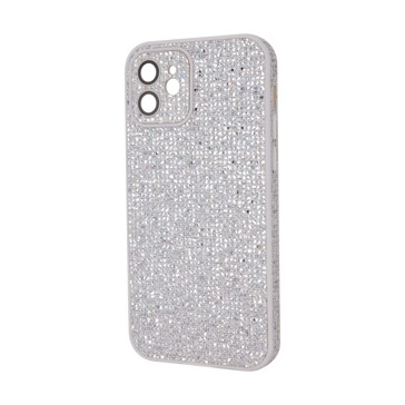iPhone 12 Case, White Sparkle - Anko