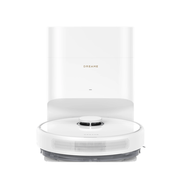 Dreame F10 Plus Robot Vacuum Cleaner with 90 Days Hands-Free Dust Collection - White