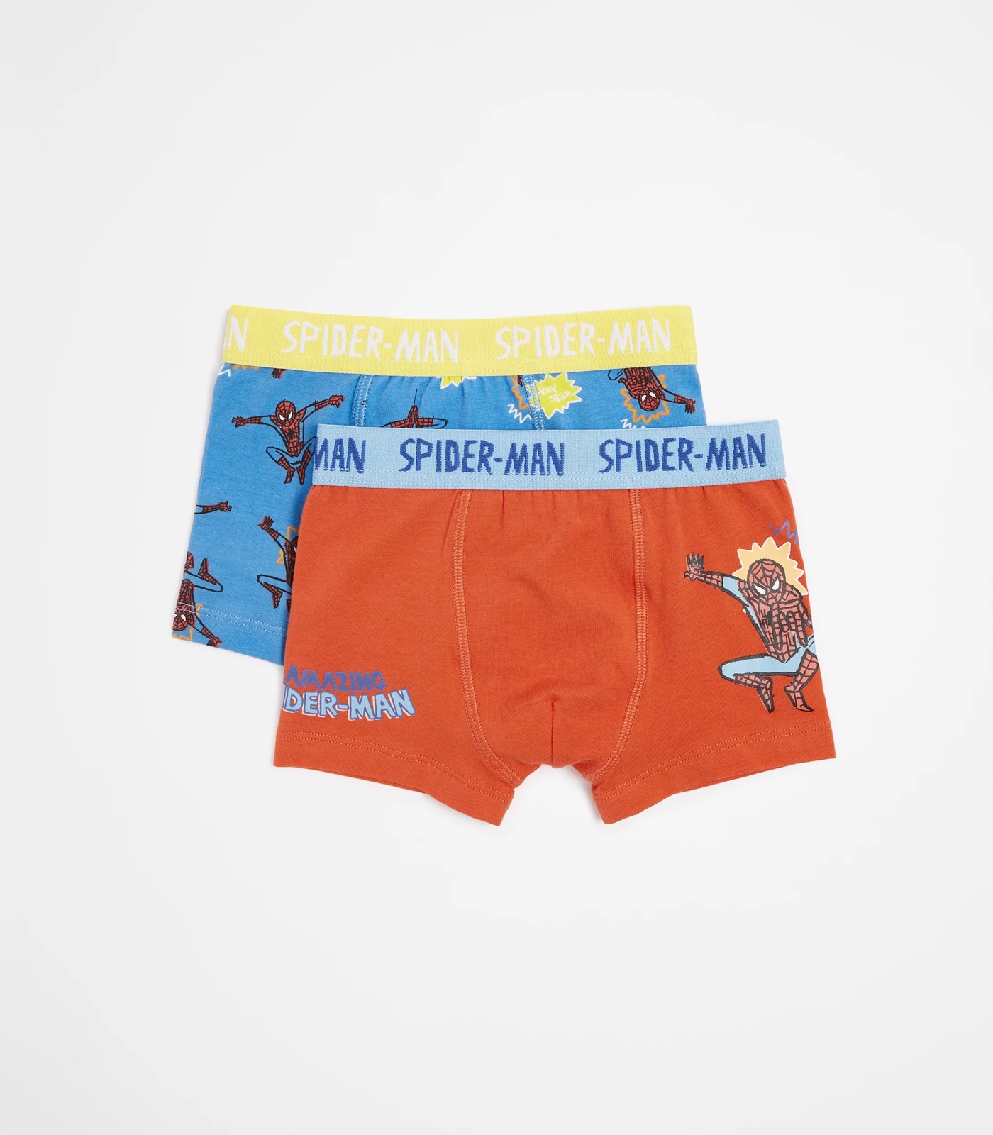 Spider-Man Classic Boy's All Over Print Boxer Briefs Underwear, 4