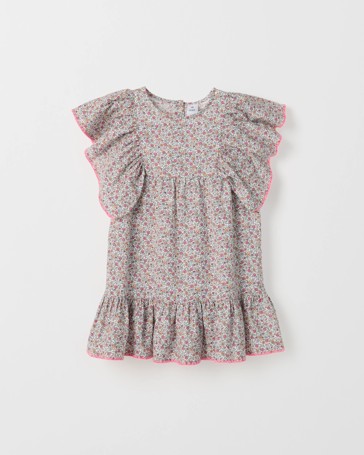 Woven Embroidered Dress