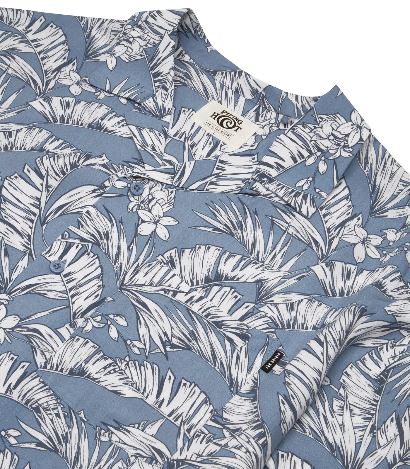 Piping Hot Palm Flower Print Resort Shirt | Target Australia