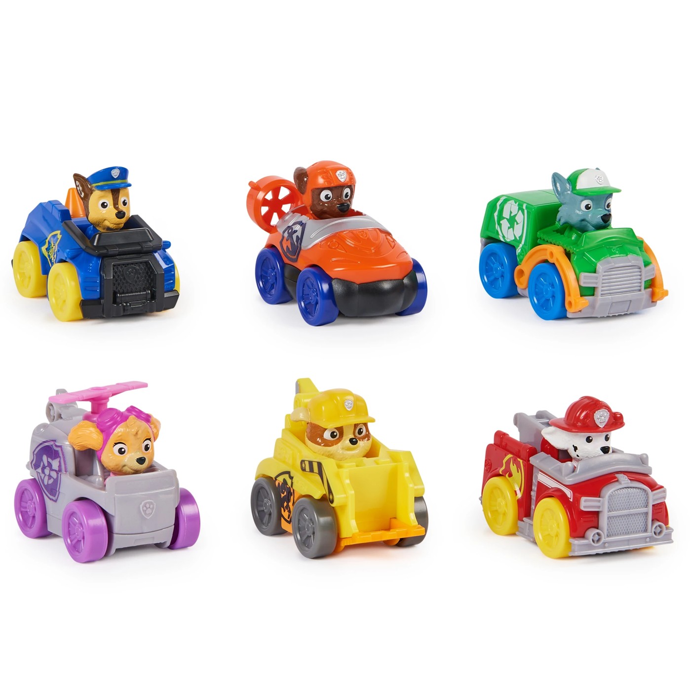 PAW Patrol Pup Squad Core Racers 6 Pack Target Australia