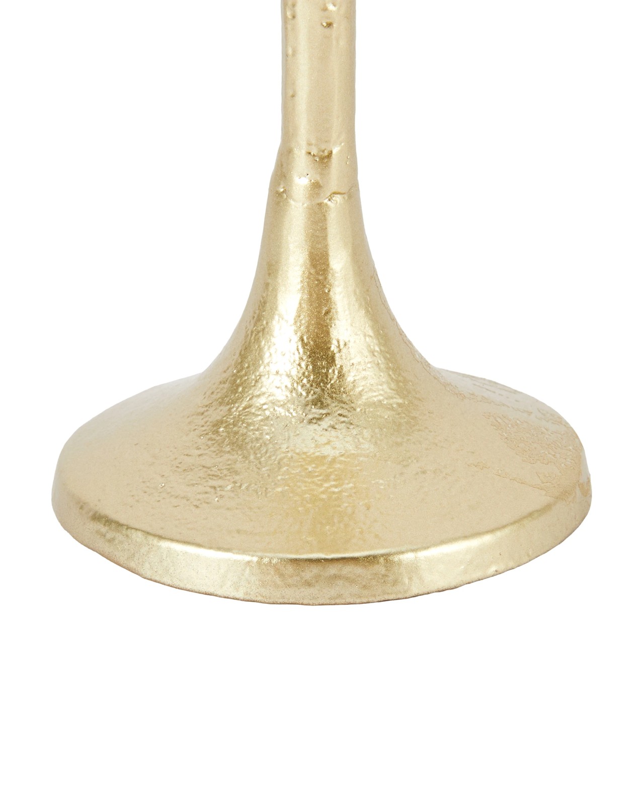 Anko Brass Look Palm Taper Candle Holder 4 of 5