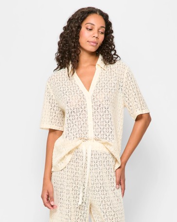 Lace Resort Shirt