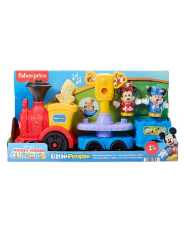 Fisher-Price Little People Disney Jr Mickey & Minnie Musical Train