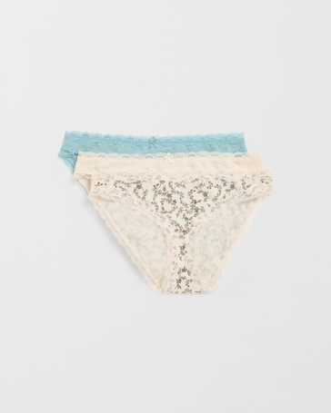 Australian Cotton Blend 3 Pack Bikini Briefs