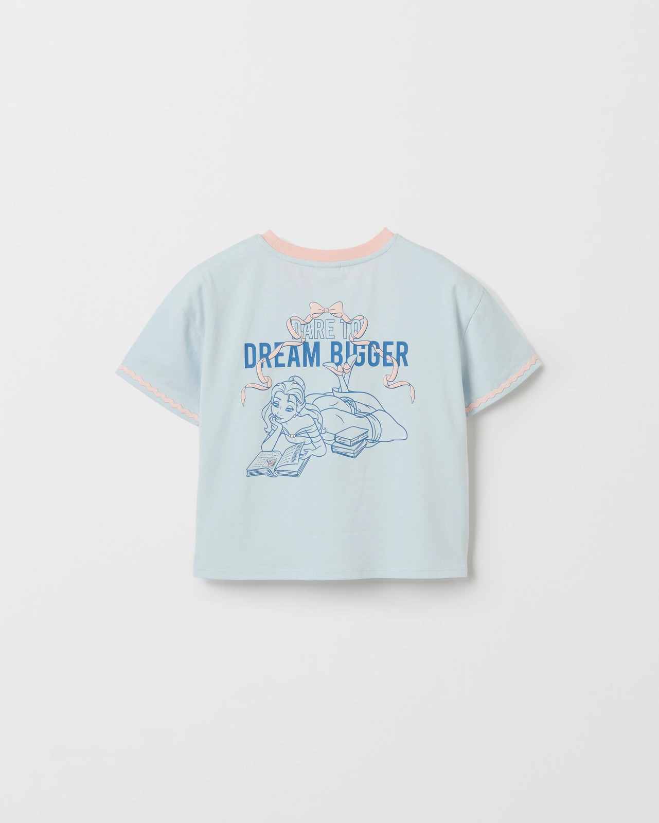 Licensed Disney Australian Cotton T-Shirt - Princess Dream Blue 3 of 3