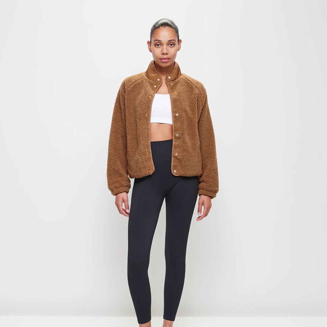 Active Teddy Bomber Jacket Target Australia