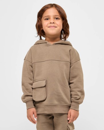 Oversize Cargo Pocket Hoodie