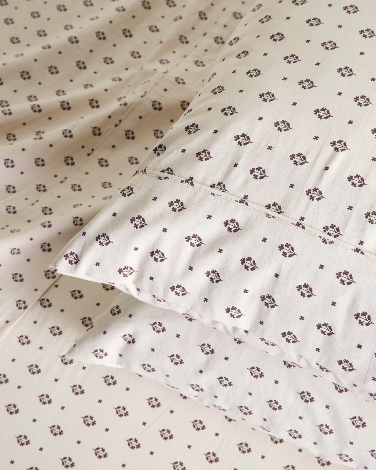 Amelia Australian Cotton Printed Sheet Set 3 of 4