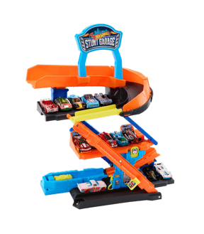 Mattel Hot Wheels City Transforming Stunt Garage Playset