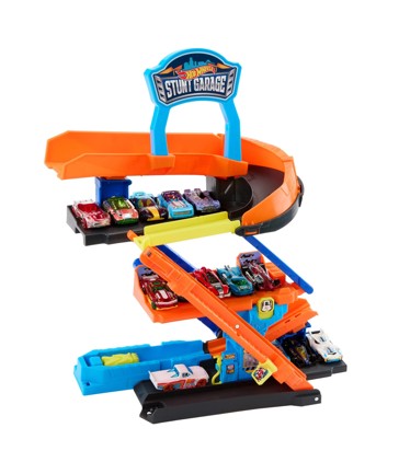 Mattel Hot Wheels City Transforming Stunt Garage Playset