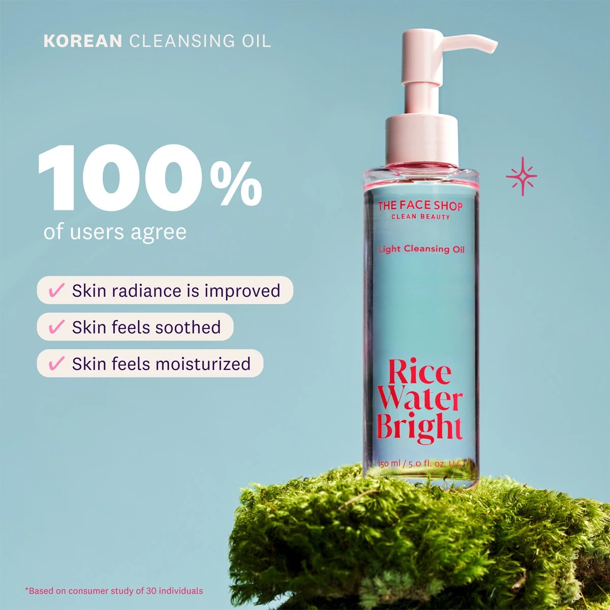 The Face Shop Rice Water Bright Cleansing Oil 150ml 3 of 5