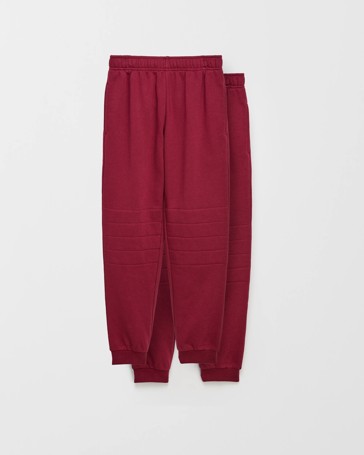 Australian Cotton School Double Knee Trackpant 2 Pack