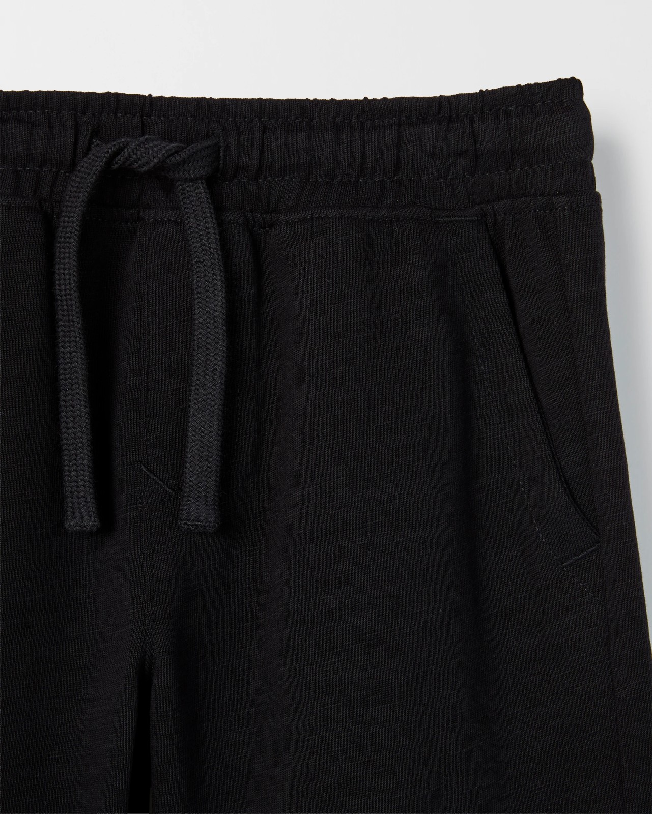 Australian Cotton Sweat Shorts - Black 2 of 2