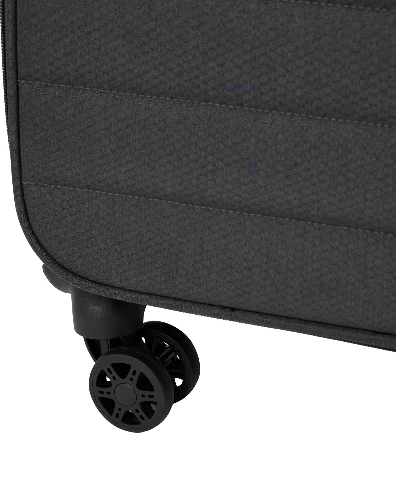 Anko 71cm 8 Wheels Lightweight Quilted Soft Case - Charcoal 5 of 6