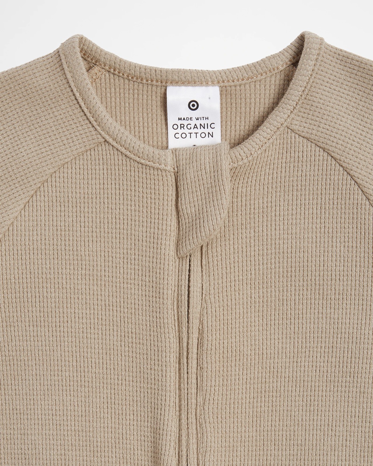 Baby Organic Cotton Waffle Zip Coverall 4 of 6