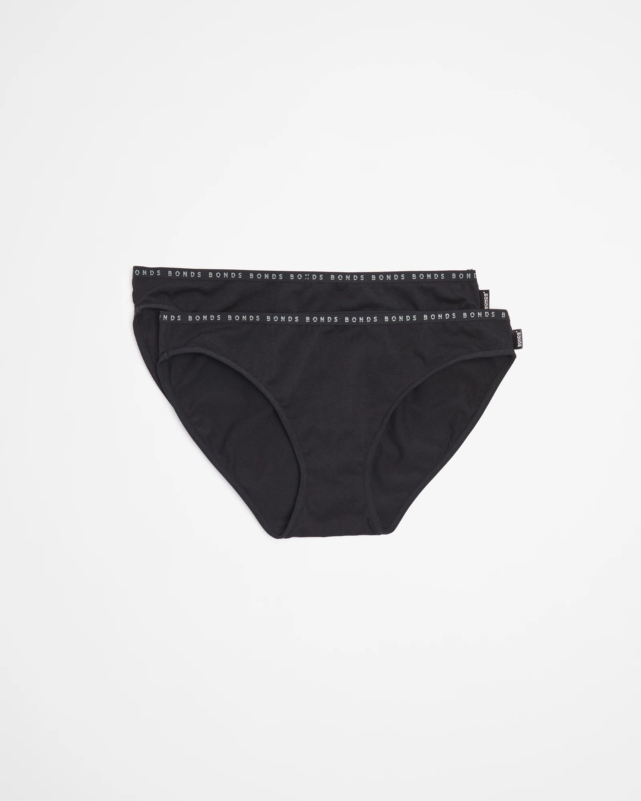 Bonds Hipster Brief 5 Pack In Black