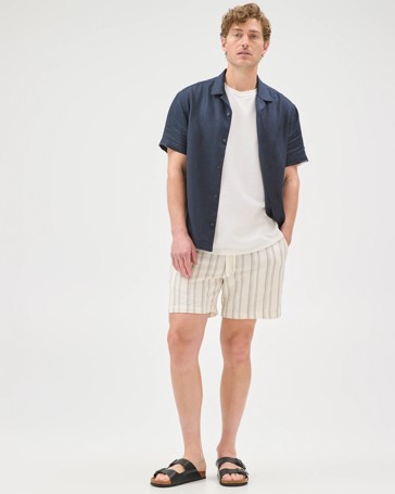 Australian Cotton Stripe Shorts
