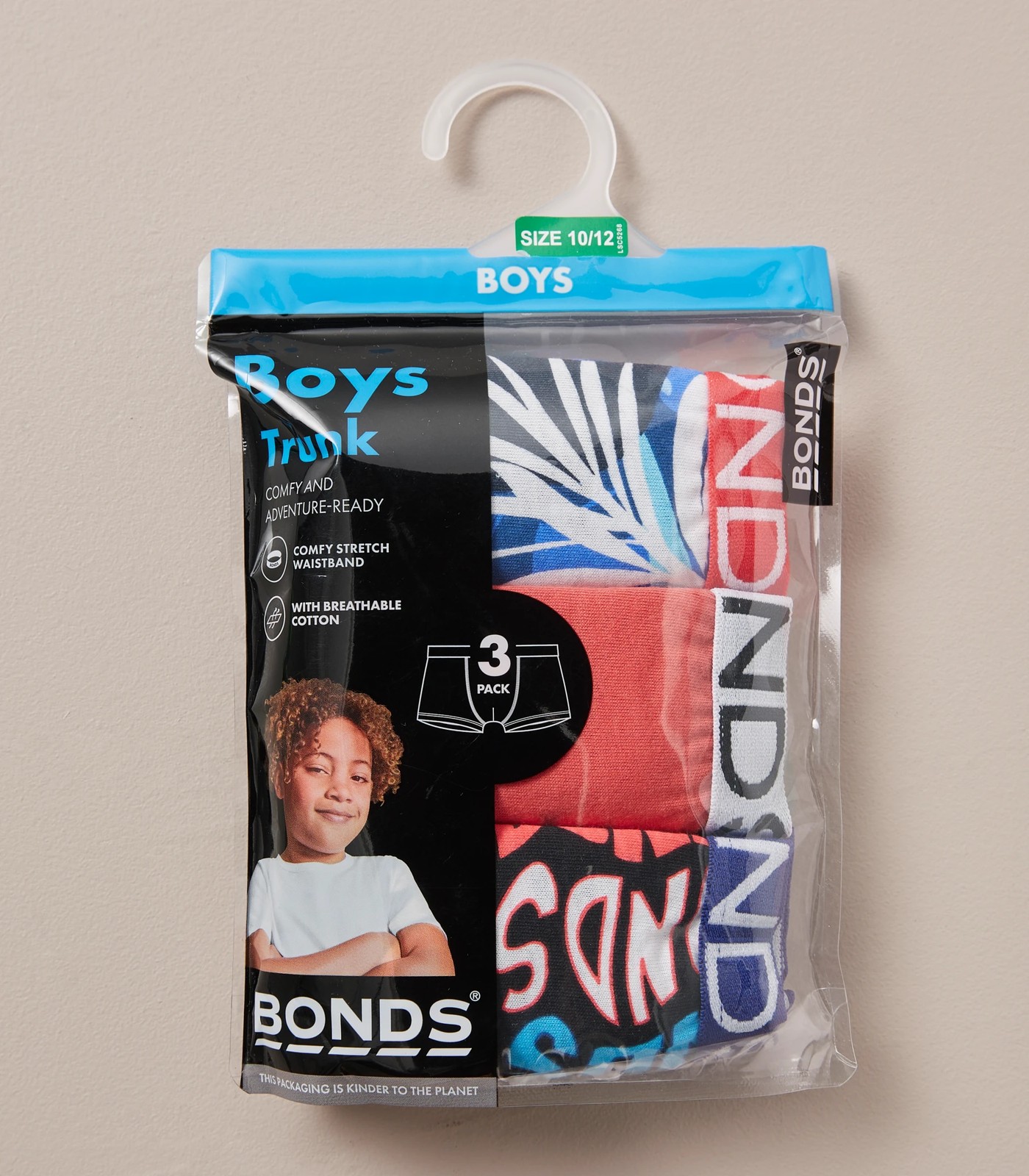 3 Packs Bonds Boys Trunks 2 of 5