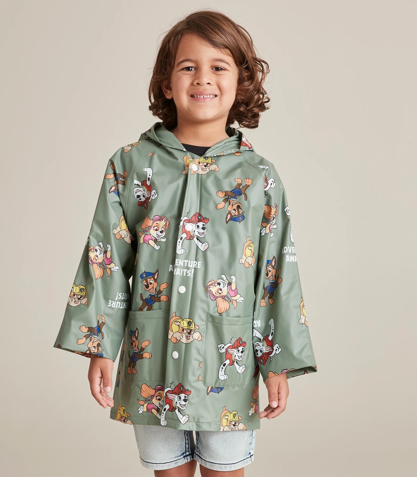 Paw Patrol Licensed Raincoat Target Australia