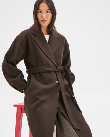 Preview Wrap Belted Coat