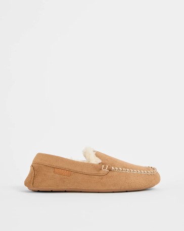 Mens Moccasin Slippers