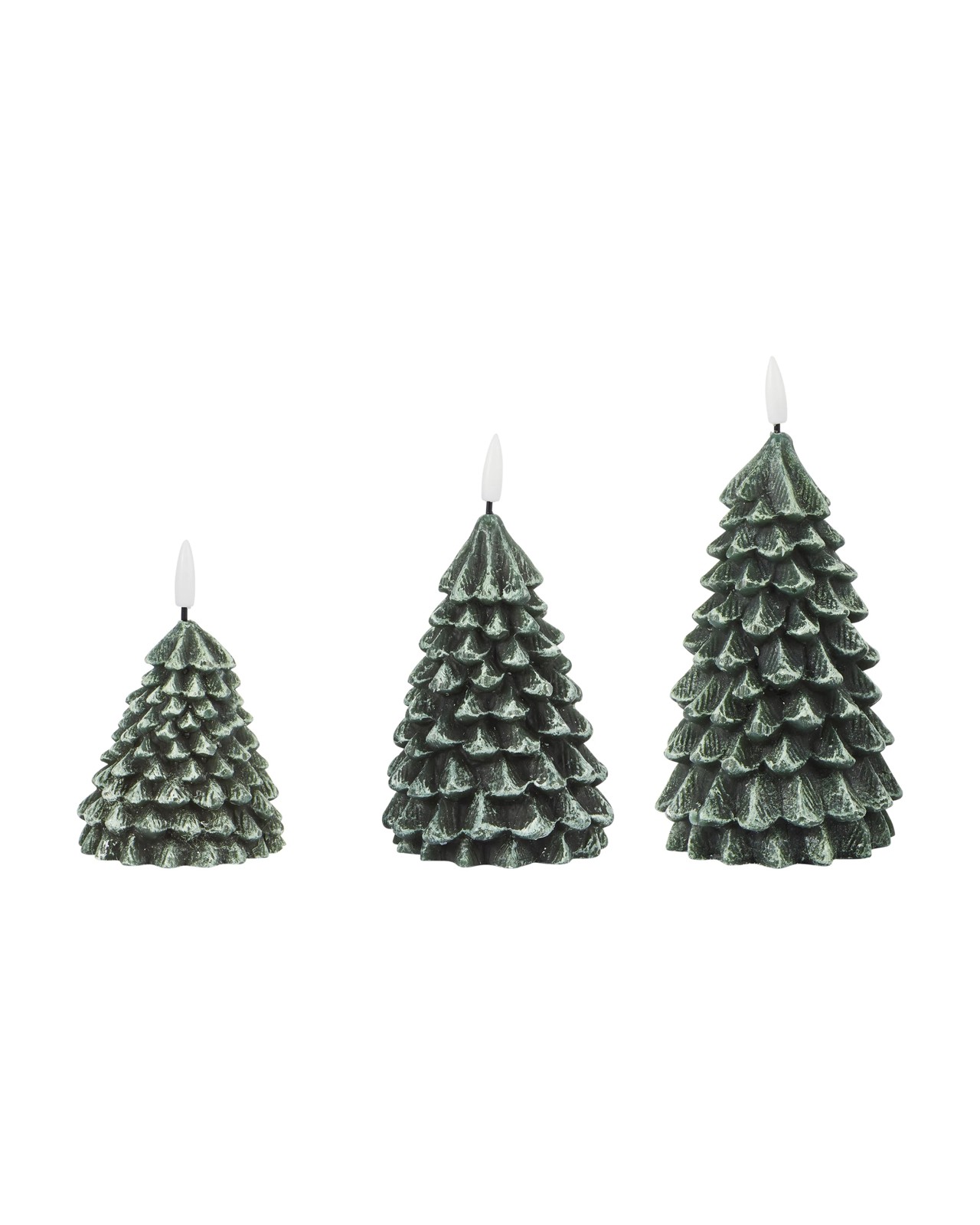Anko Christmas Tree LED Candle Set 2 of 6