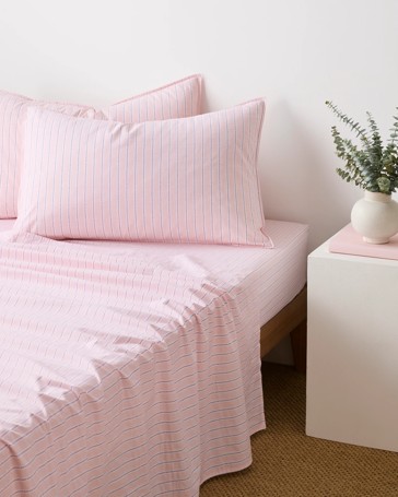 Bodie Australian Cotton Striped Sheet Set