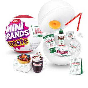 Mini Brands Create Krispy Kreme Series 1 Capsule By Zuru - Assorted