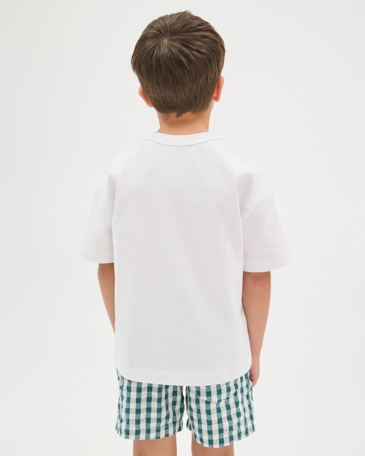 Organic Cotton Oversized T-Shirt - White 5 of 5
