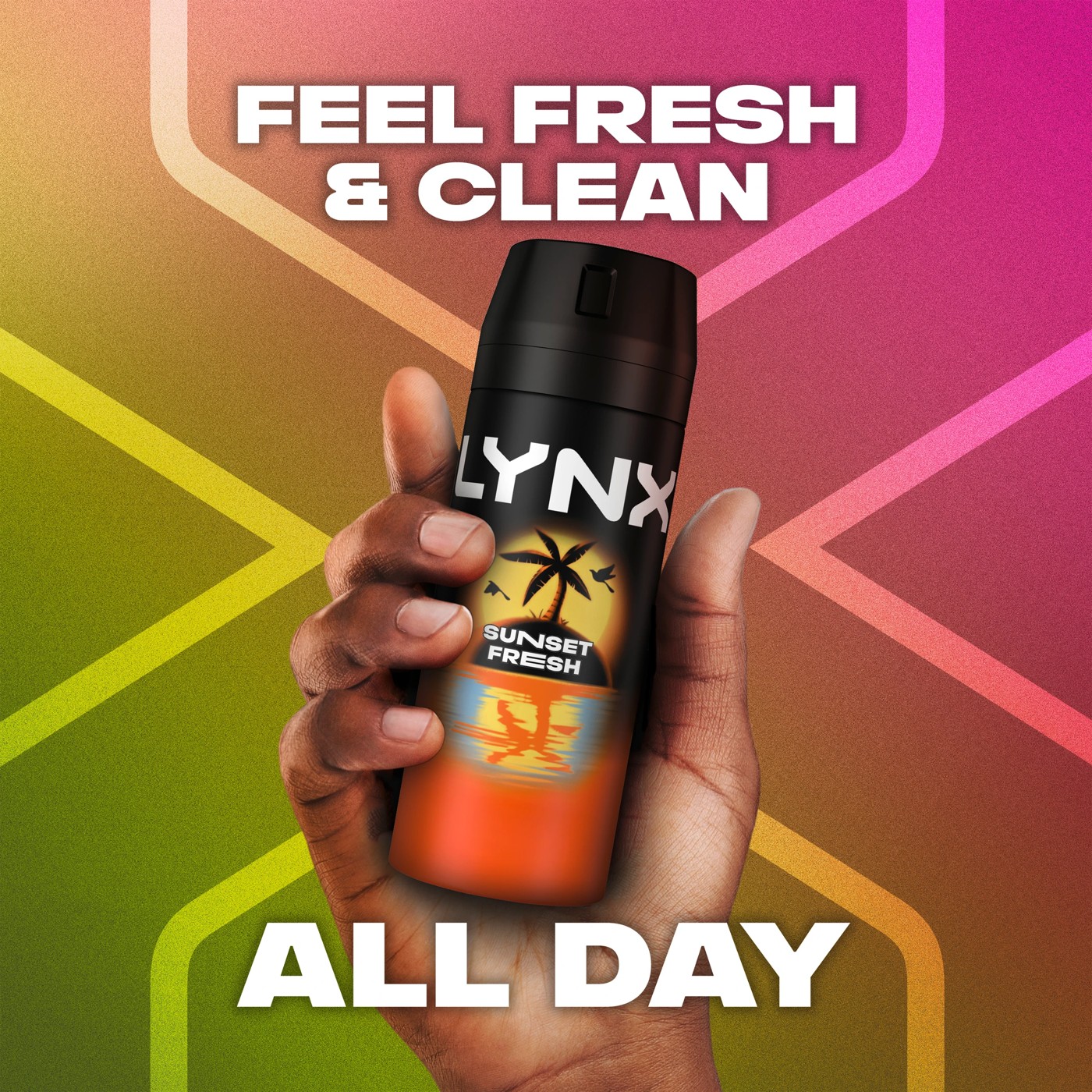 LYNX Sunset Fresh 48H Odour Protection Deodorant Bodyspray 165ml - Mango and Mandarin Scent 4 of 4