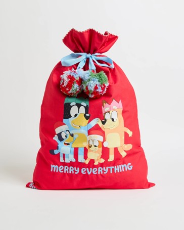 Bluey Christmas Santa Sack