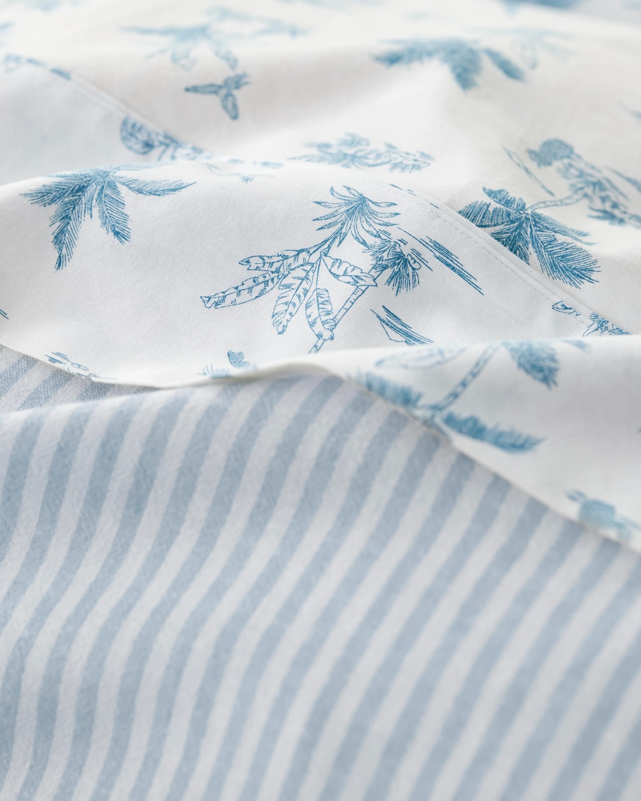 Charlotte Stripe Linen and Cotton Quilt Cover Set 5 of 5