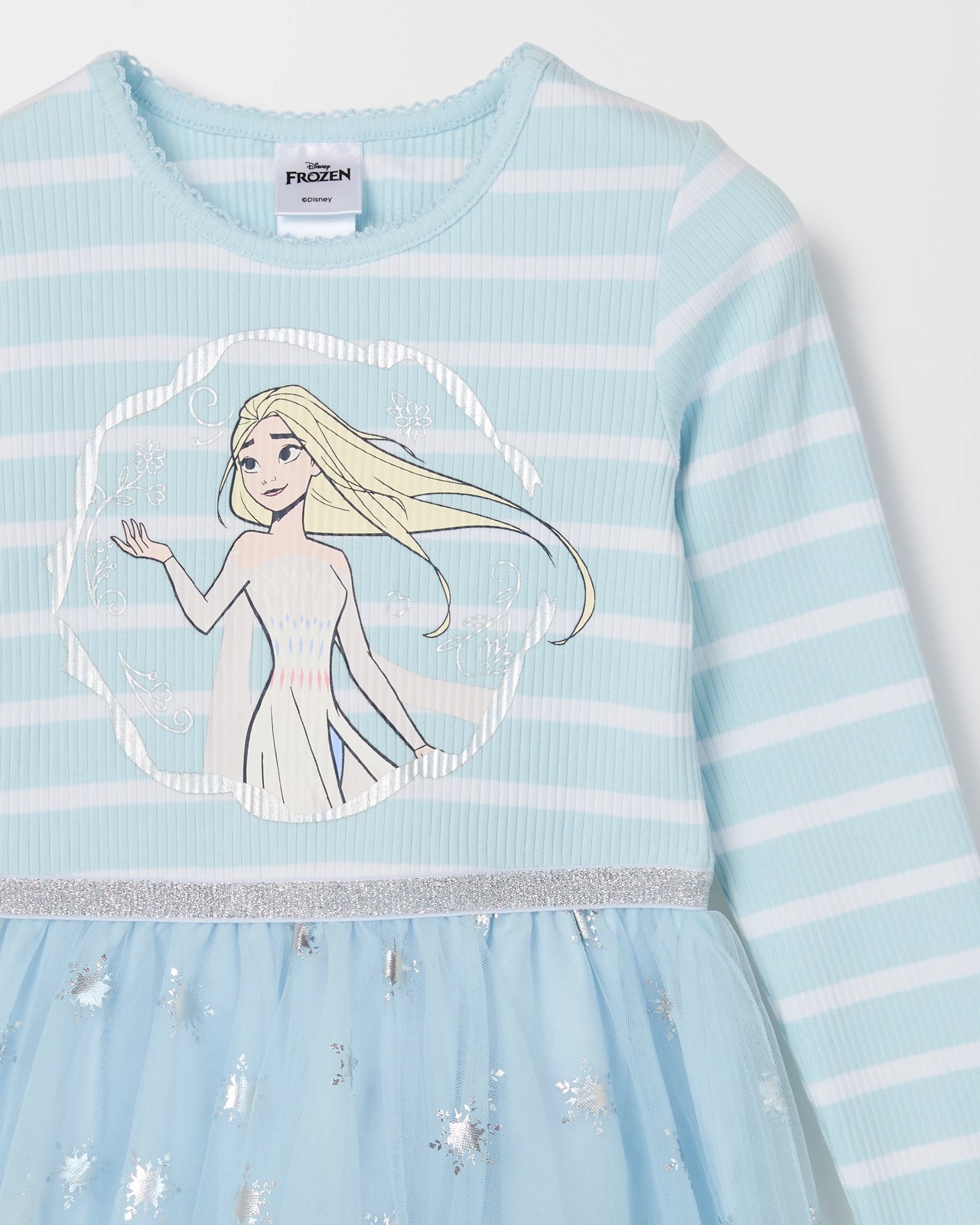 Disney Frozen Australian Cotton Knit/Tulle Dress 5 of 5