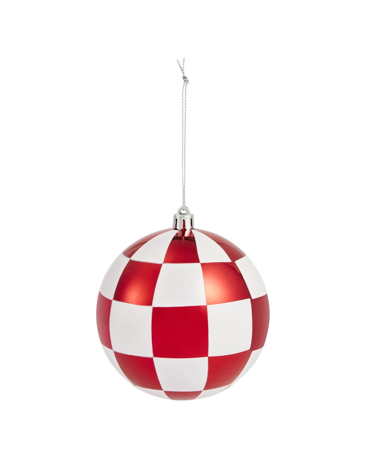 Anko 9 Pack 10cm Candy Cane Printed Baubles 4 of 5