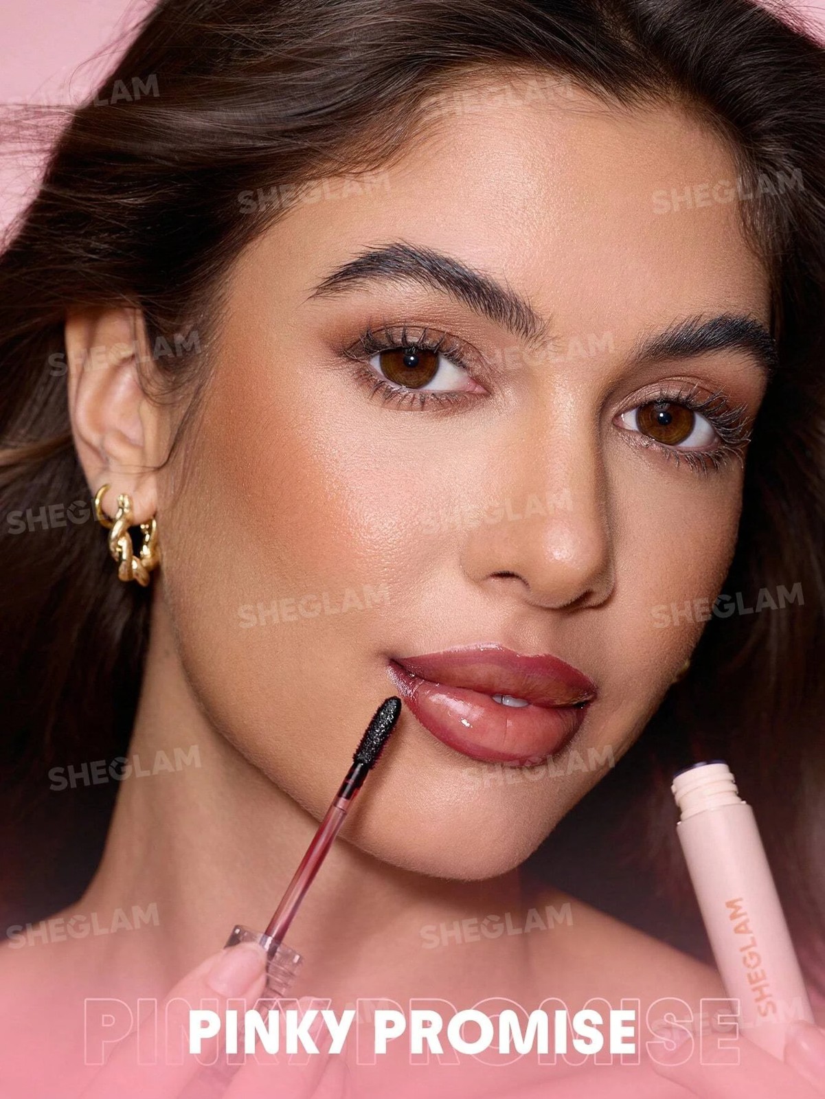 SHEGLAM Fall In Line Peel Off Lip Liner Stain - Pinky Promise 2 of 6