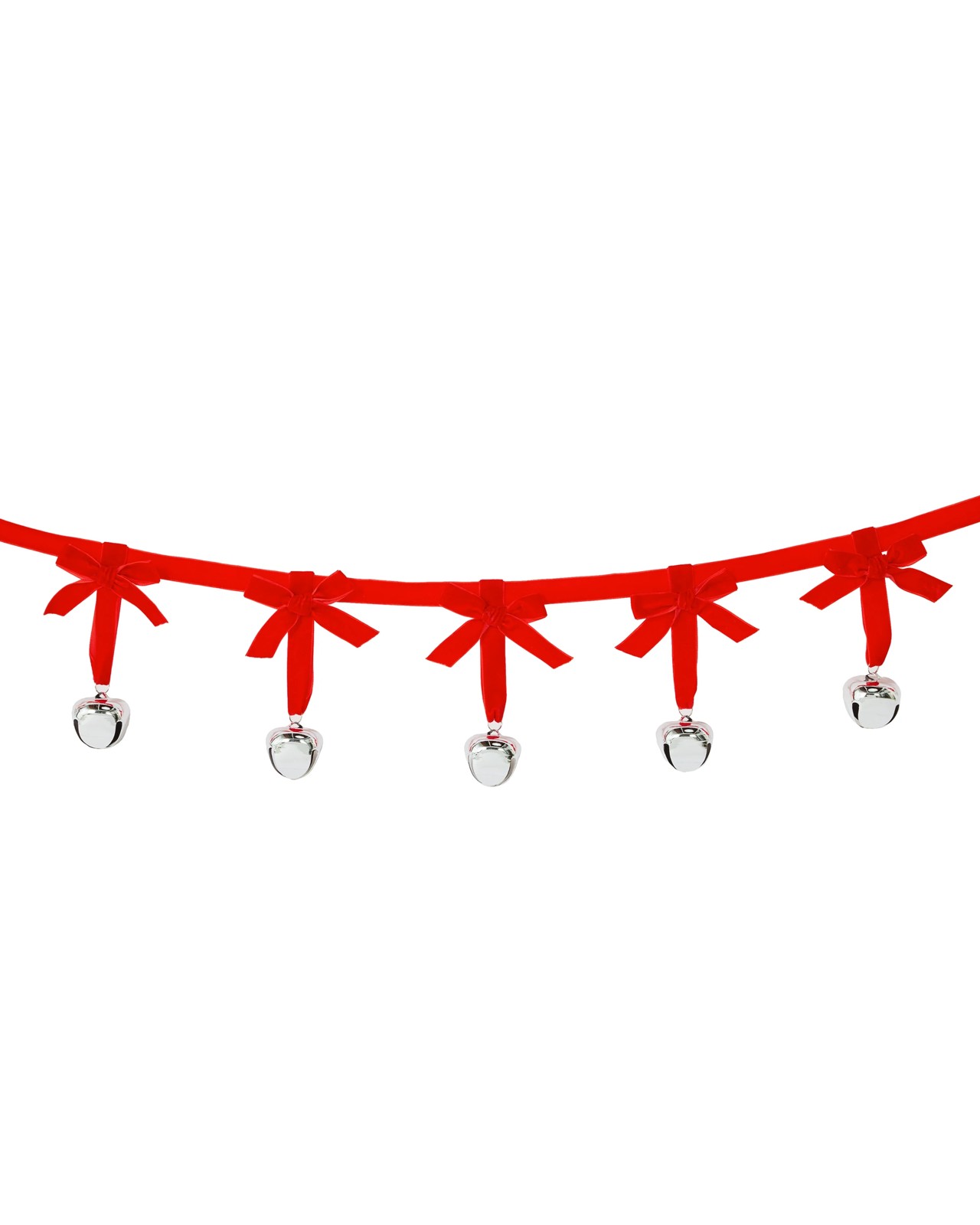 Anko 1.8m Bow and Bell Garland 3 of 4