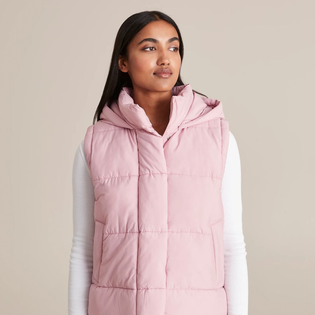 Hooded Puffer Vest Target Australia