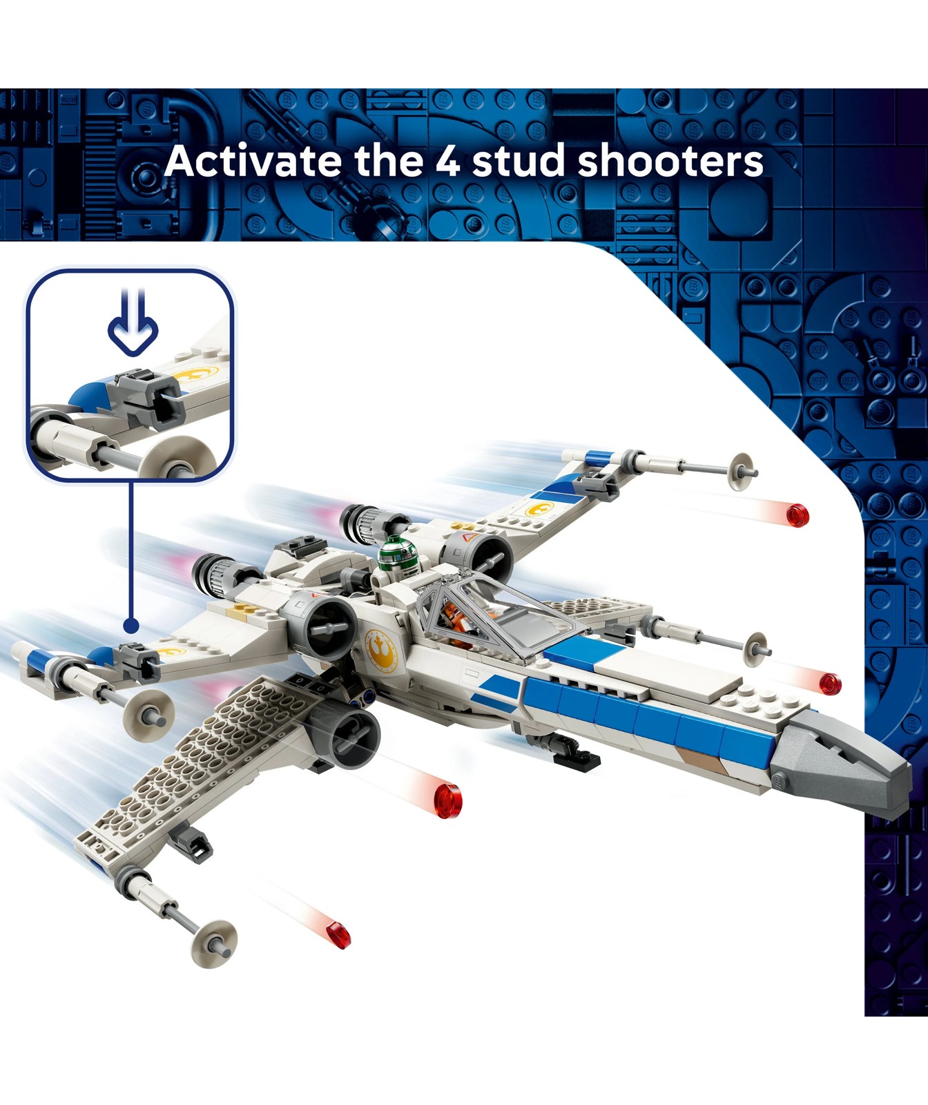 LEGO® Star Wars TM New Republic X-Wing Starfighter™ 75460 4 of 5