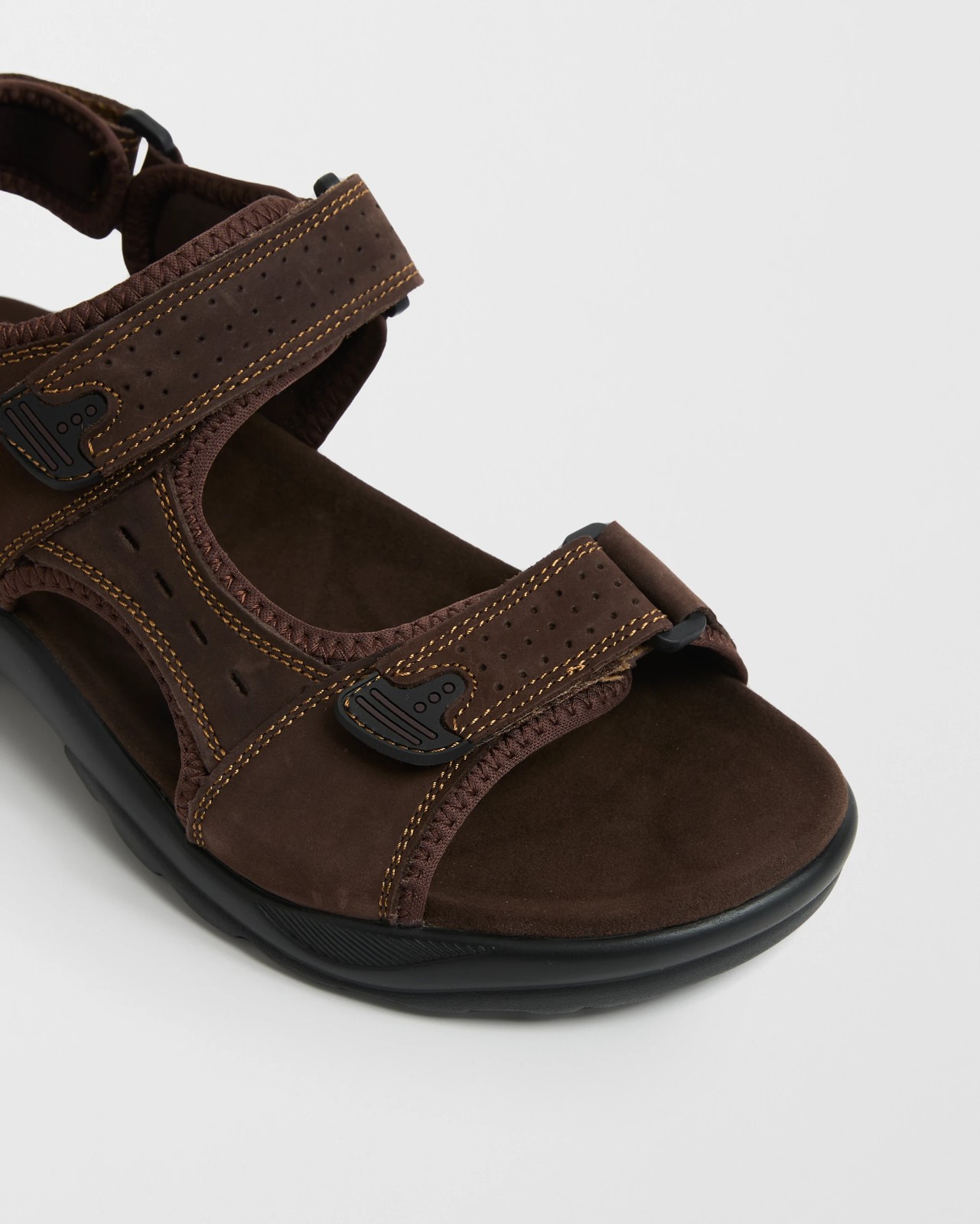 Leather Comfort Sandals 2 of 3