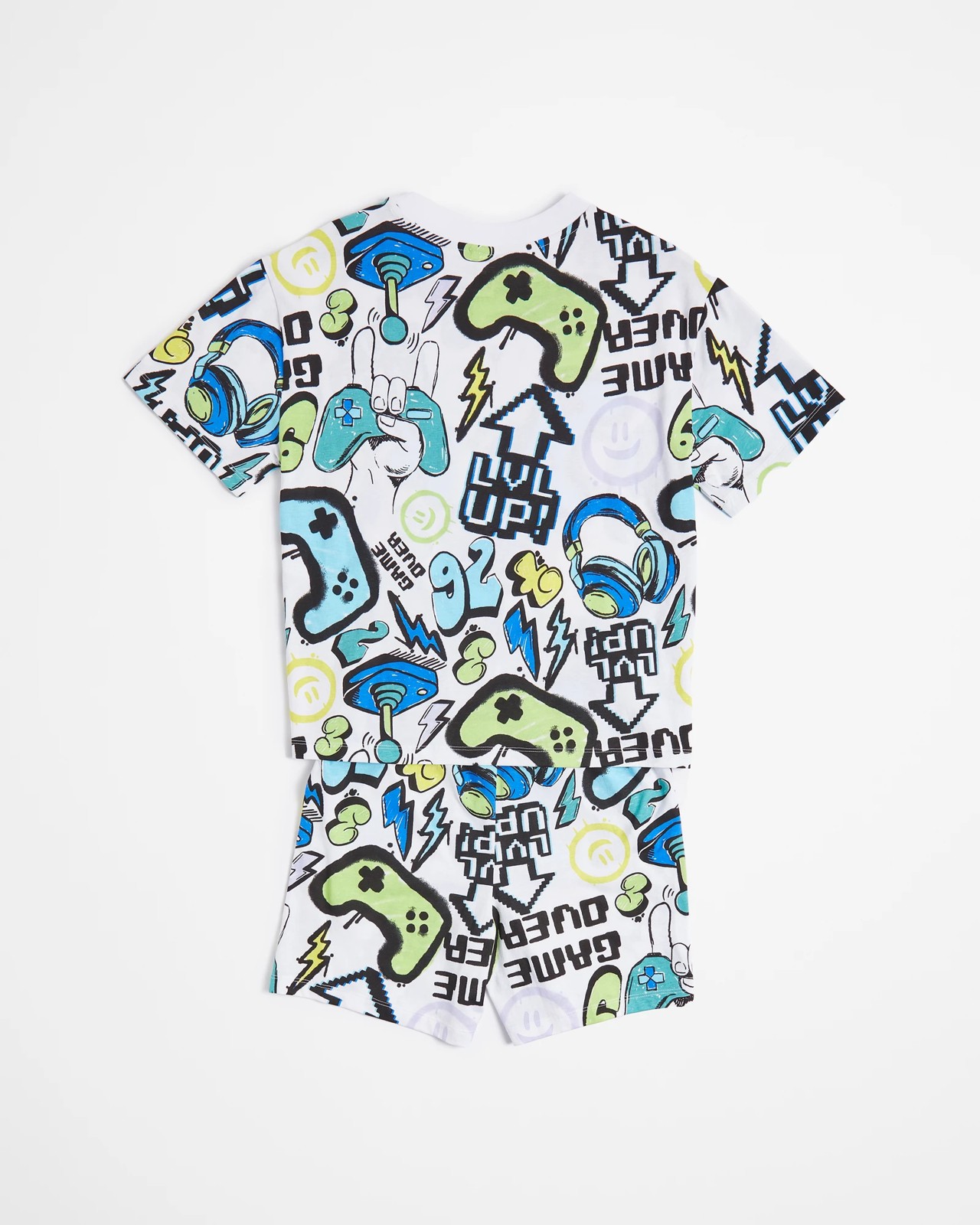 Multi Gaming Cotton Pyjama Set 3 of 4