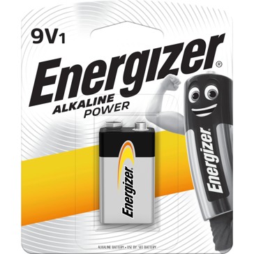 Energizer 9V Alkaline Power Battery
