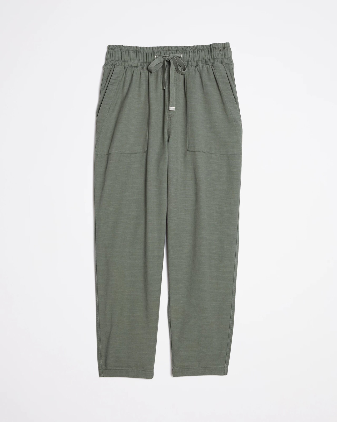 Relaxed Slub Pants