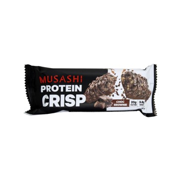Musashi Protein Crisp Choc Brownie Protein Bar 60g