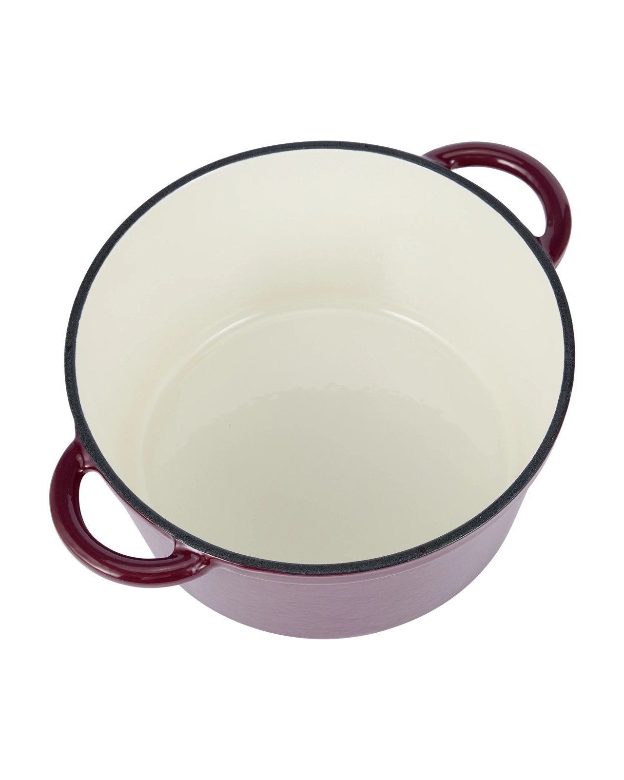 Anko 4L Bow Embossed Cast Iron Casserole - Red 4 of 6