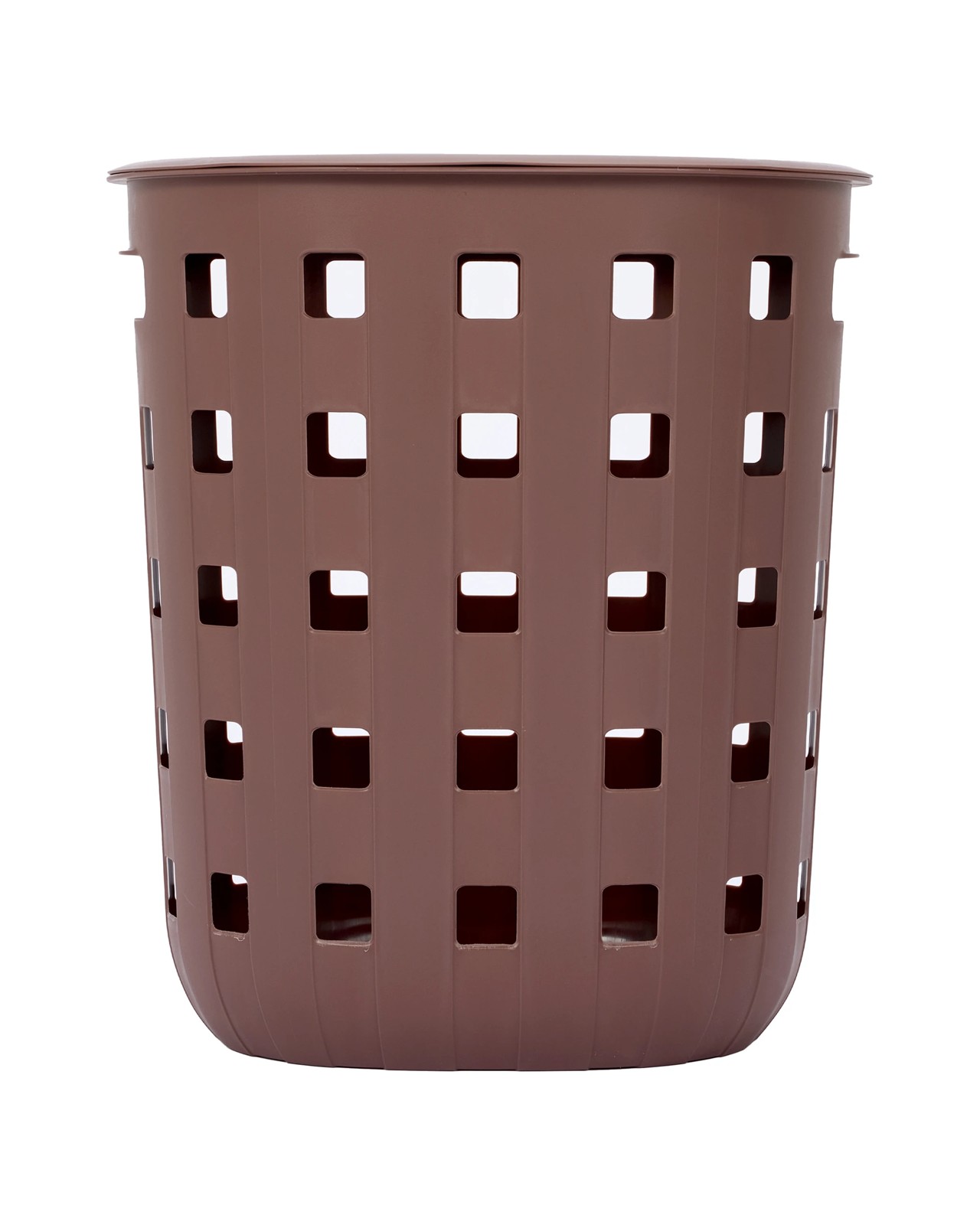 Anko 80L Trellis Laundry Hamper - Chocolate 6 of 6